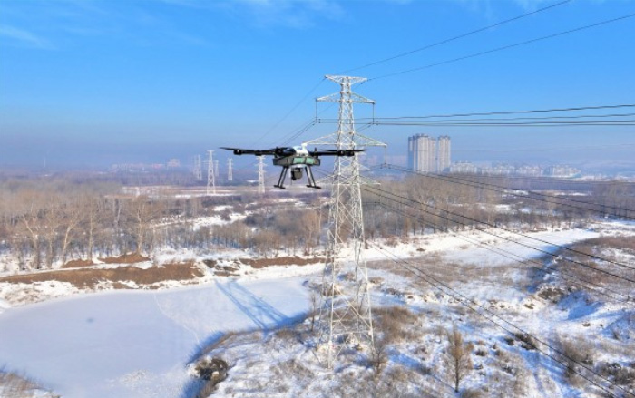 高寒地區(qū)首次應(yīng)用氫動力無人機(jī)巡檢輸電線路